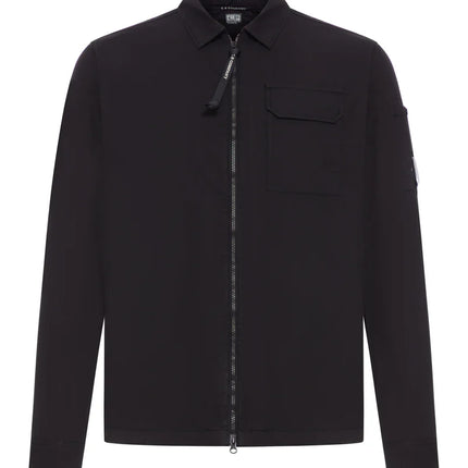 CP Company CP Company Overshirt Organic Gabardine SS26 Black