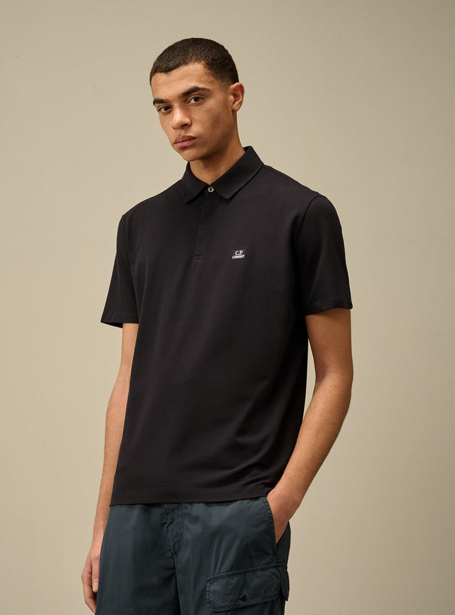 CP Company CP Company Polo 18CMPL165A SS25 Black