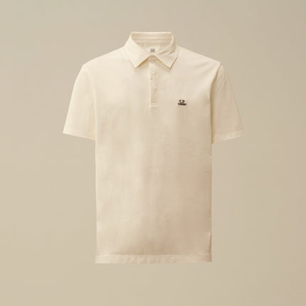 CP Company CP Company Polo 18CMPL165A SS25 Gauze White