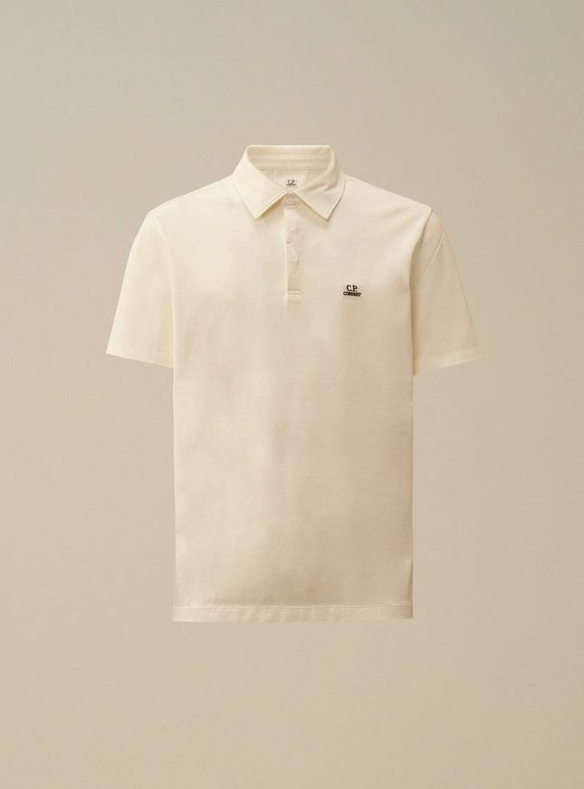 CP Company CP Company Polo 18CMPL165A SS25 Gauze White