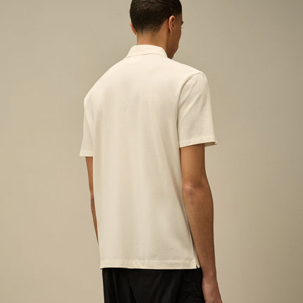 CP Company CP Company Polo 18CMPL165A SS25 Gauze White
