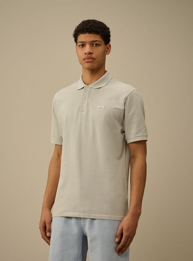 CP Company CP Company Polo 18CMPL180A SS25 Blue Fox