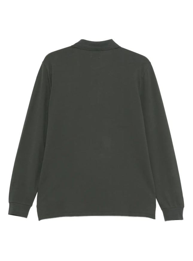 CP Company CP Company Polo Longsleeve Stretch Piquet FW25 Dark Shadow