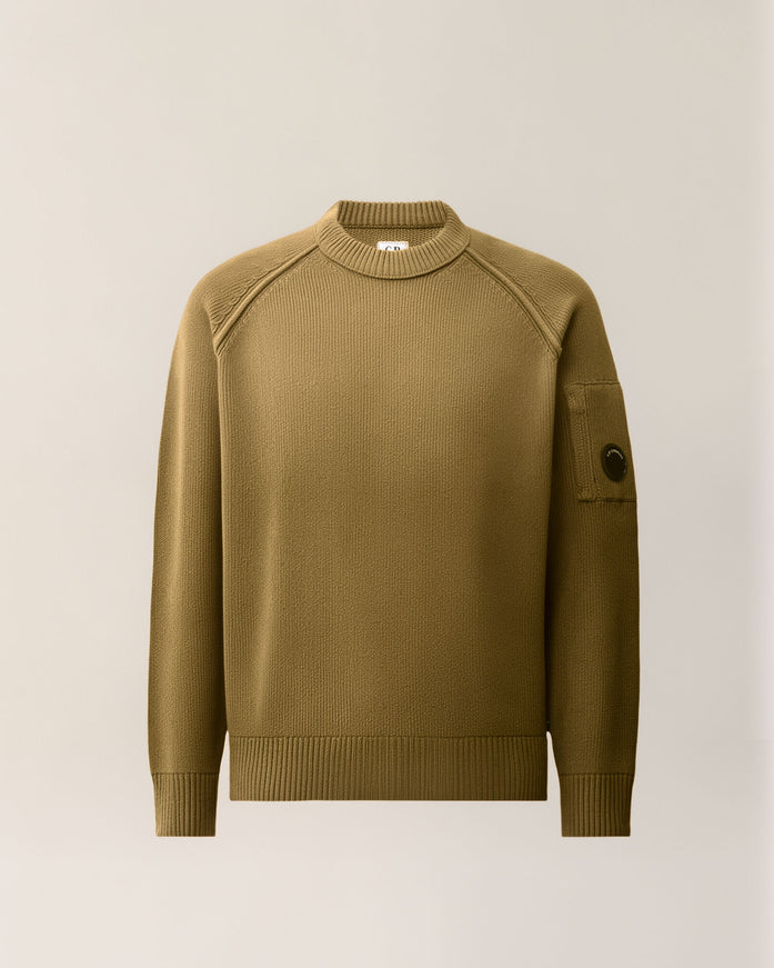 CP Company CP Company Polo Short Sleeve Stretch Piquet FW26 Army Green