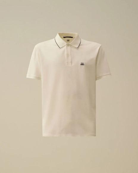 C.P Company CP Company Polo Short Sleeve Stretch Piquet FW26 Beige
