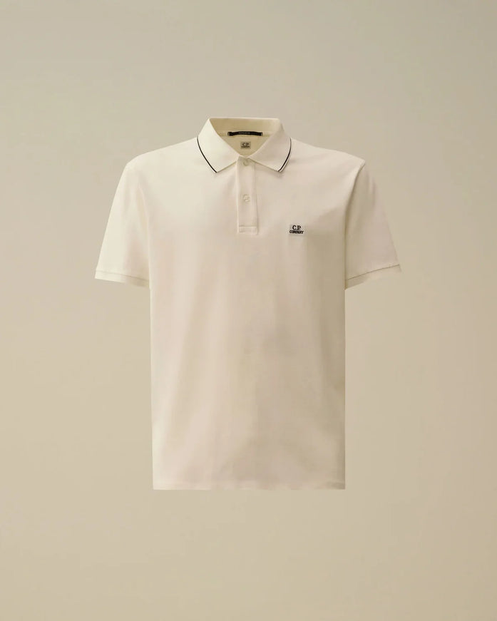 C.P Company CP Company Polo Short Sleeve Stretch Piquet FW26 Beige