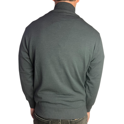 CP Company CP Company Polo Sweater Merino Wool FW25 Grey