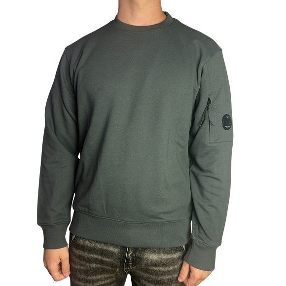 CP Company CP Company Sweater Diagonal Raised FW25 Grey