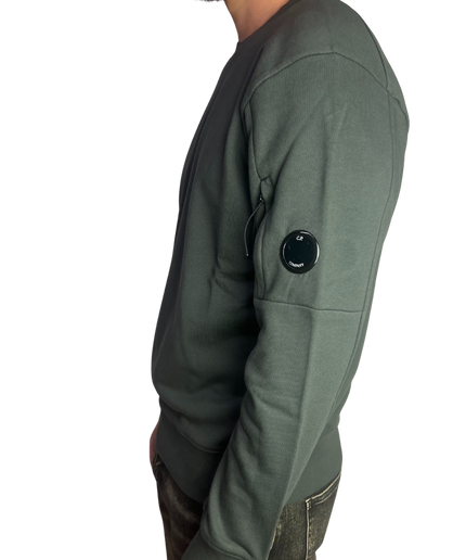 CP Company CP Company Sweater Diagonal Raised FW25 Grey