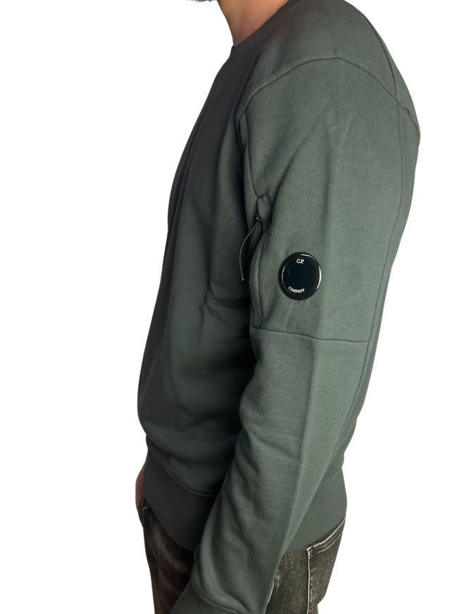 CP Company CP Company Sweater Diagonal Raised FW25 Grey