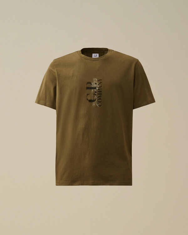 CP Company CP Company T-Shirt Jersey 30/1 SS26 Ivy Green