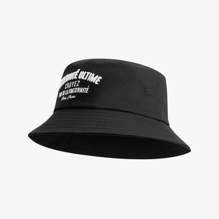 Croyez Croyez Bucket Hat Fraternite SS25 Black