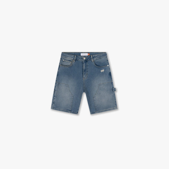 Croyez Croyez Denim Short Carpenter CD1 SS25 Light Blue