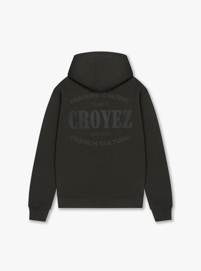 Croyez Croyez Hoodie Stamp FW25 Dark Green