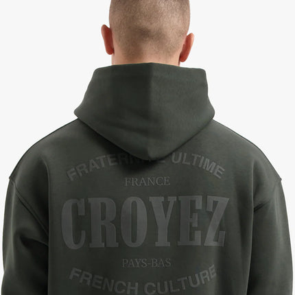 Croyez Croyez Hoodie Stamp FW25 Dark Green