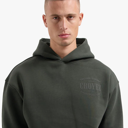 Croyez Croyez Hoodie Stamp FW25 Dark Green