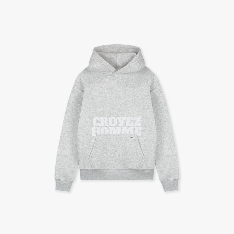 Croyez Croyez Hoodie University PS26 Grey Melange