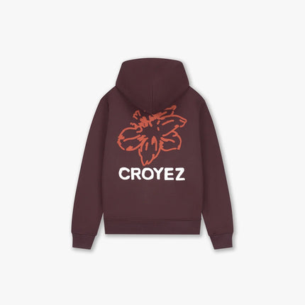 Croyez Croyez Hoodie Zip Gardener FW26 Raisin Red