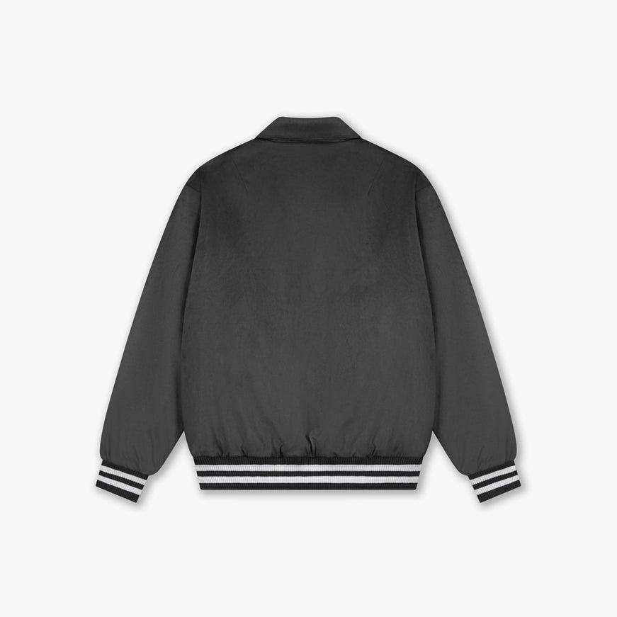 Croyez Croyez Jacket Patch Iconic Suede FW26 Antra