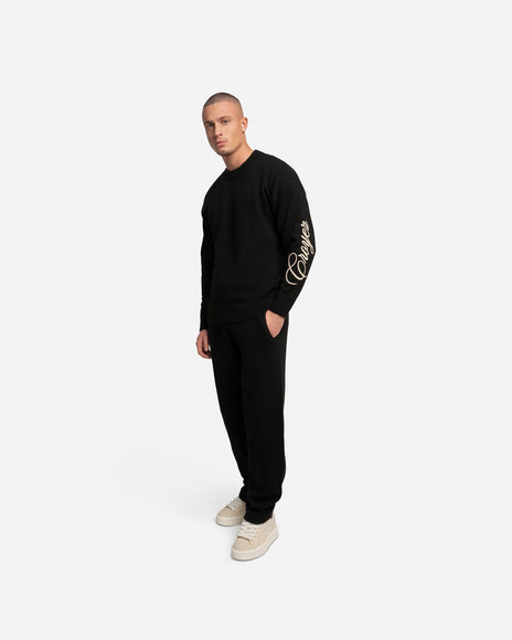 Croyez Croyez Knit Script 2.0 FW26 Black