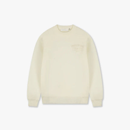 Croyez Croyez Knit Sweater En Vous FW25 Off White