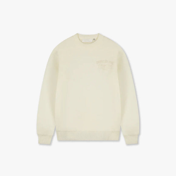 Croyez Croyez Knit Sweater En Vous FW25 Off White
