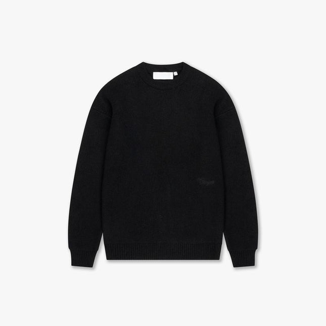 Croyez Croyez Knit Sweater Toujours FW25 Black