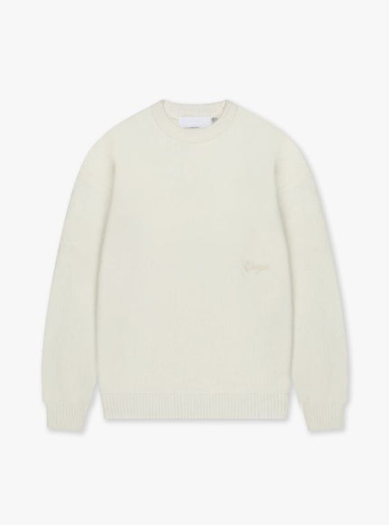 Croyez Croyez Knit Sweater Toujours FW25 Off-White