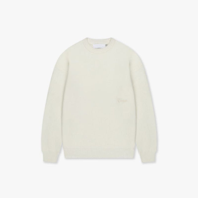 Croyez Croyez Knit Sweater Toujours FW25 Off-White