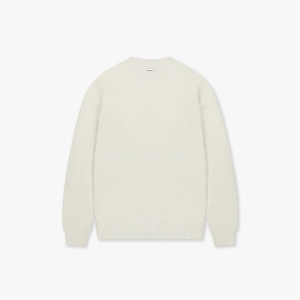 Croyez Croyez Knit Sweater Toujours FW25 Off-White