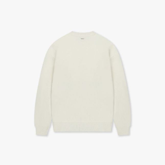 Croyez Croyez Knit Sweater Toujours FW25 Off-White