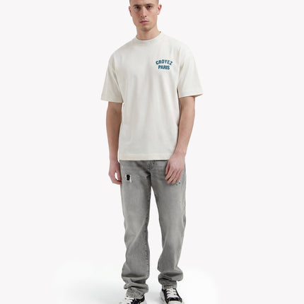 Croyez Croyez Knit T-Shirt Paris SS26 White
