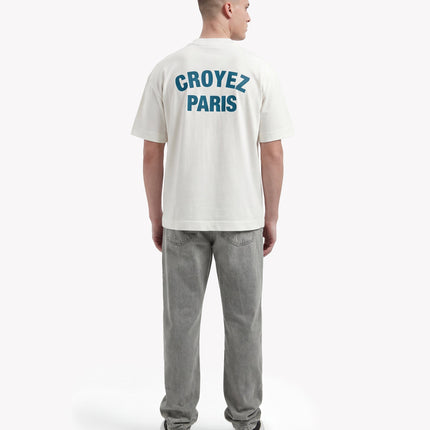 Croyez Croyez Knit T-Shirt Paris SS26 White