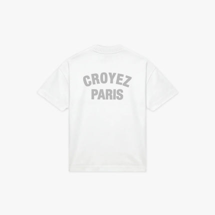 Croyez Croyez Knit T-Shirt Paris SS26 White