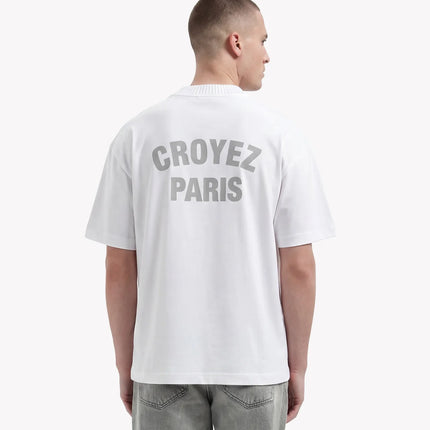 Croyez Croyez Knit T-Shirt Paris SS26 White