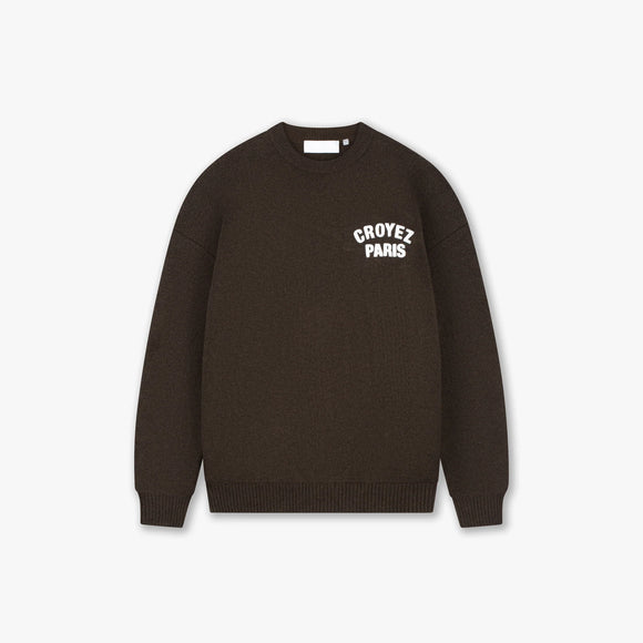 Croyez Croyez Knitwear Sweater Paris FW26 Brown