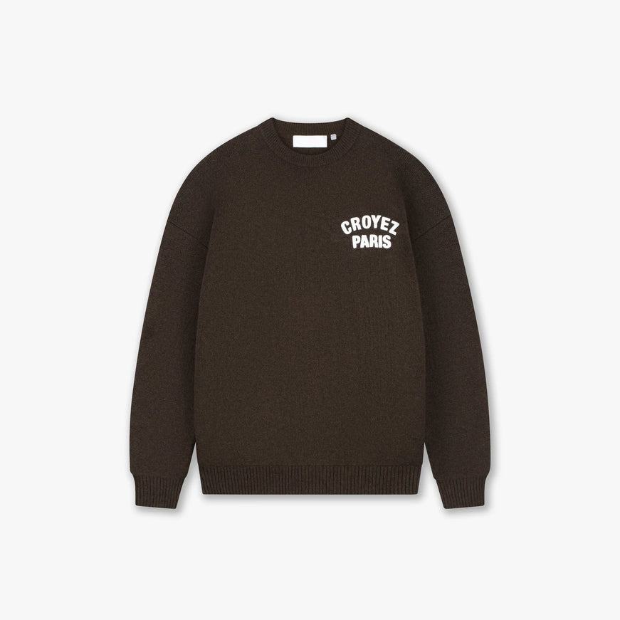 Croyez Croyez Knitwear Sweater Paris FW26 Brown