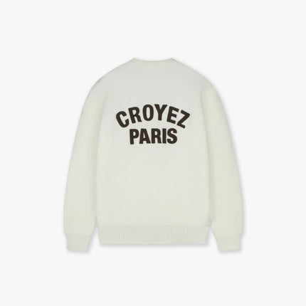 Croyez Croyez Knitwear Sweater Paris FW26 Off White