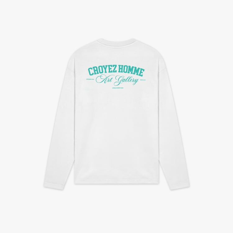Croyez Croyez Longsleeve Art Gallery SS26 Off-White