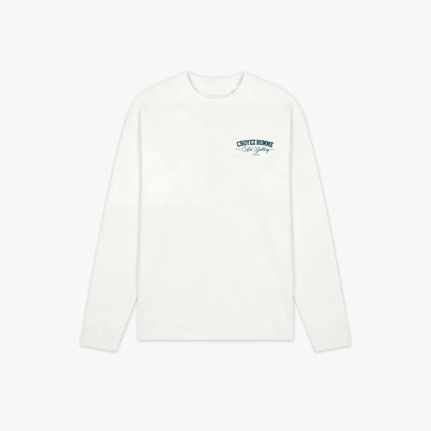 Croyez Croyez Longsleeve Art Gallery SS26 Off-White