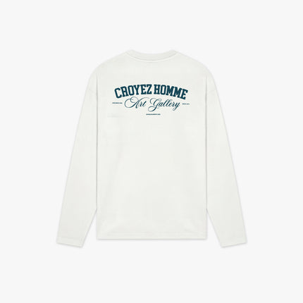 Croyez Croyez Longsleeve Art Gallery SS26 Off-White