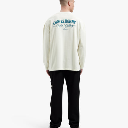 Croyez Croyez Longsleeve Art Gallery SS26 Off-White