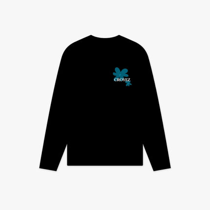 Croyez Croyez Longsleeve Botanique SS26 Black/Dark Teal