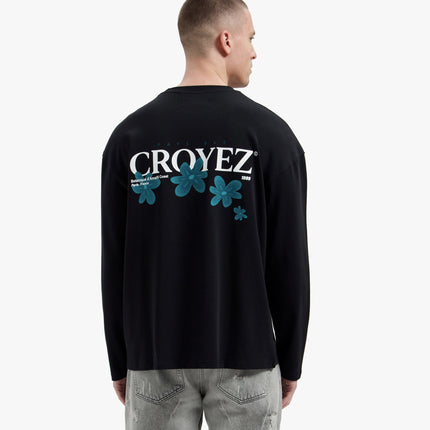 Croyez Croyez Longsleeve Botanique SS26 Black/Dark Teal