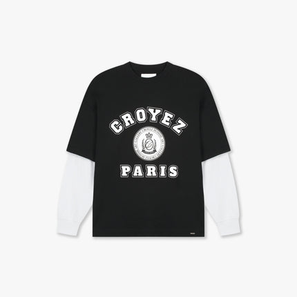 Croyez Croyez Longsleeve Bouclier SS26 Vintage Black