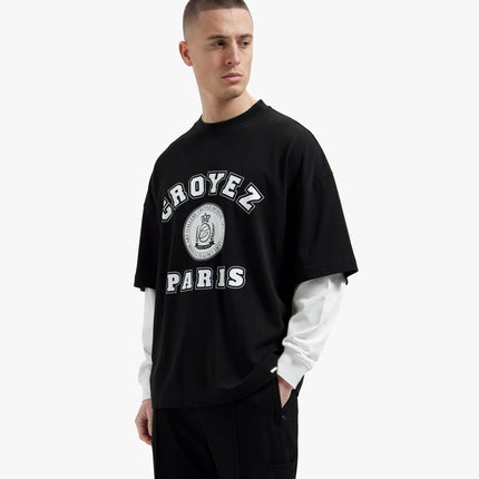 Croyez Croyez Longsleeve Bouclier SS26 Vintage Black
