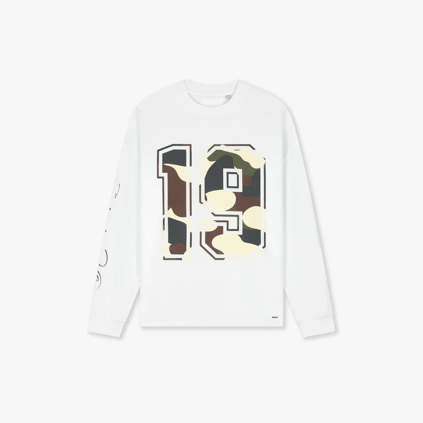 Croyez Croyez Longsleeve Camo SS26 White