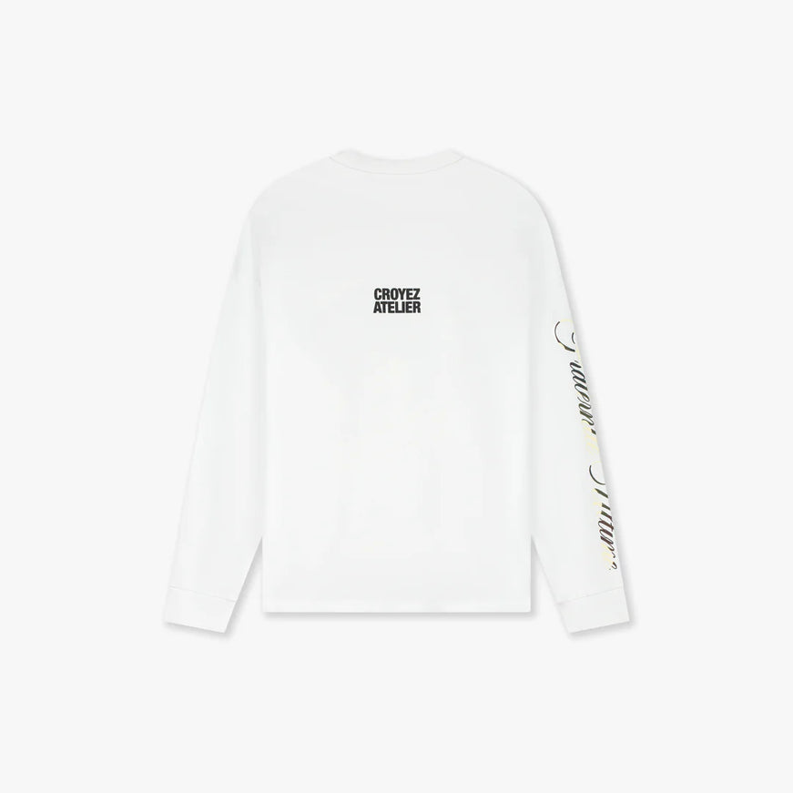 Croyez Croyez Longsleeve Camo SS26 White