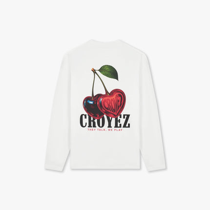 Croyez Croyez Longsleeve Cerise D'Amour SS26 White