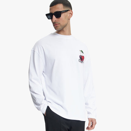 Croyez Croyez Longsleeve Cerise D'Amour SS26 White